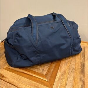 Navy Blue Lululemon Gym Bag
